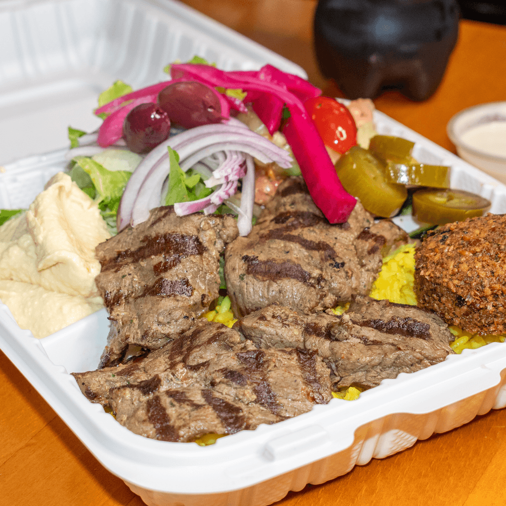 Lamb Kabob Plate