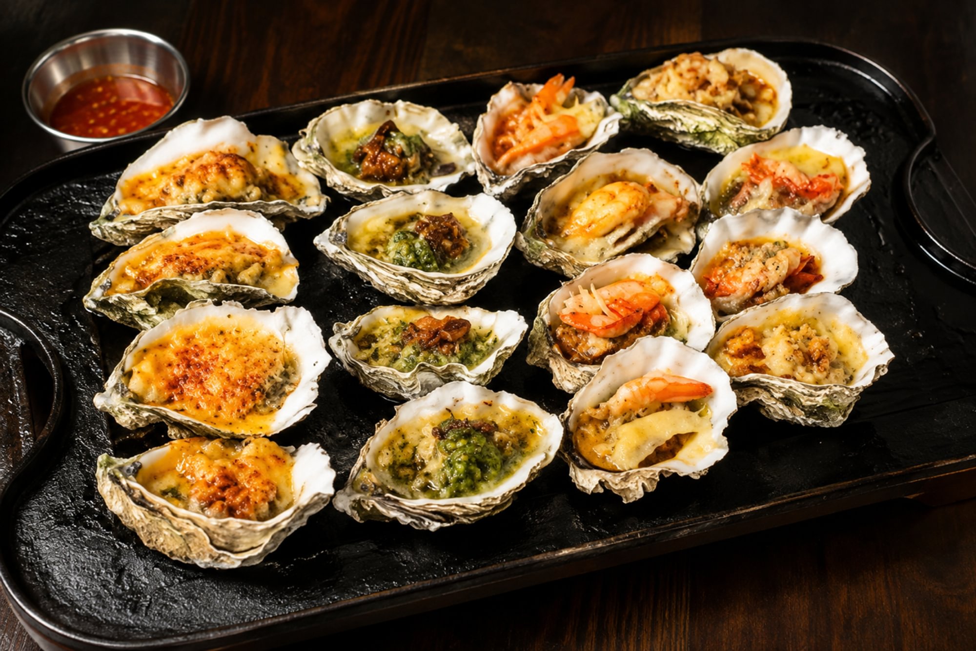 Nola Grilled Oysters Combo