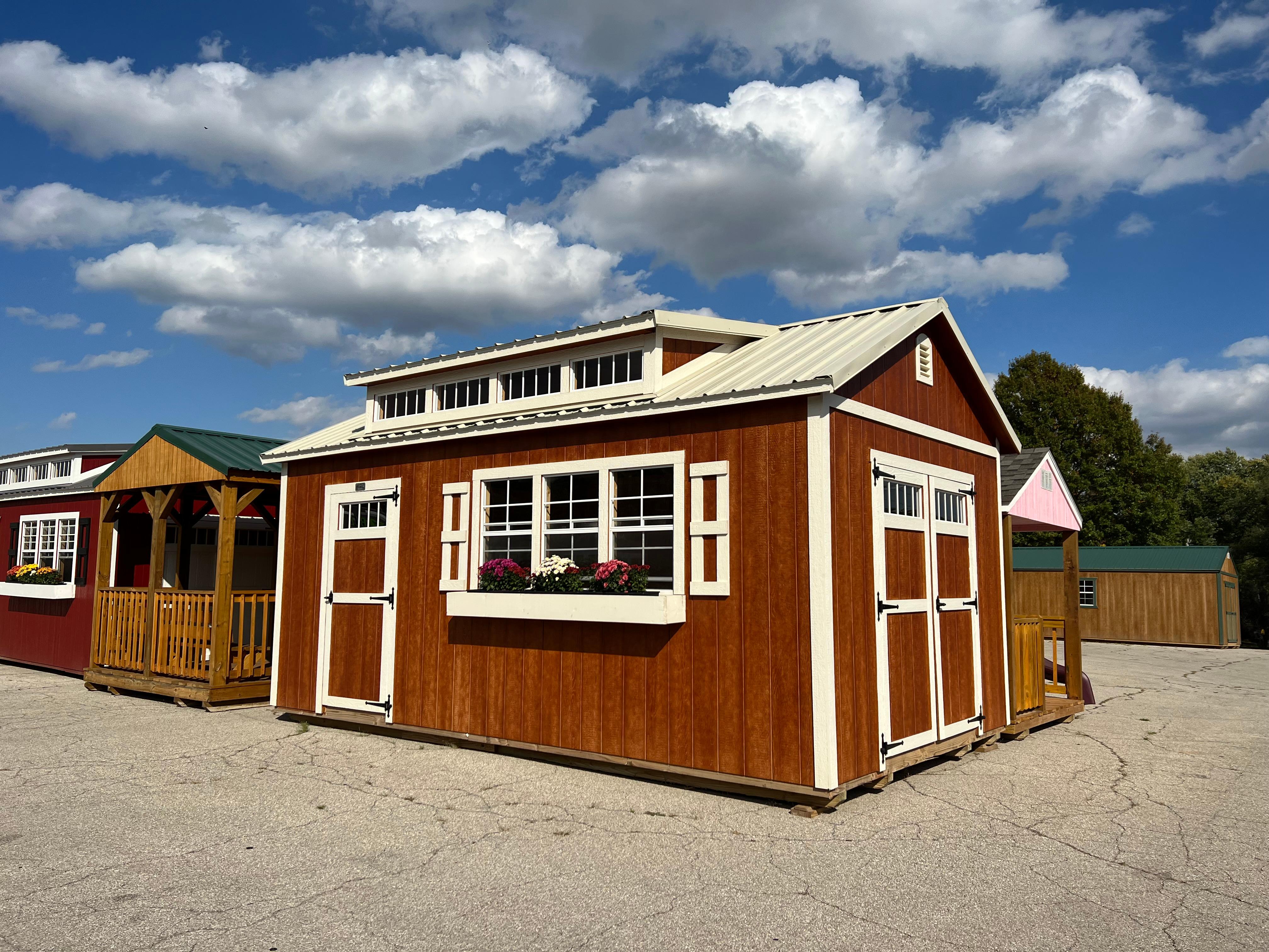 12x20 Carriage House She Shed