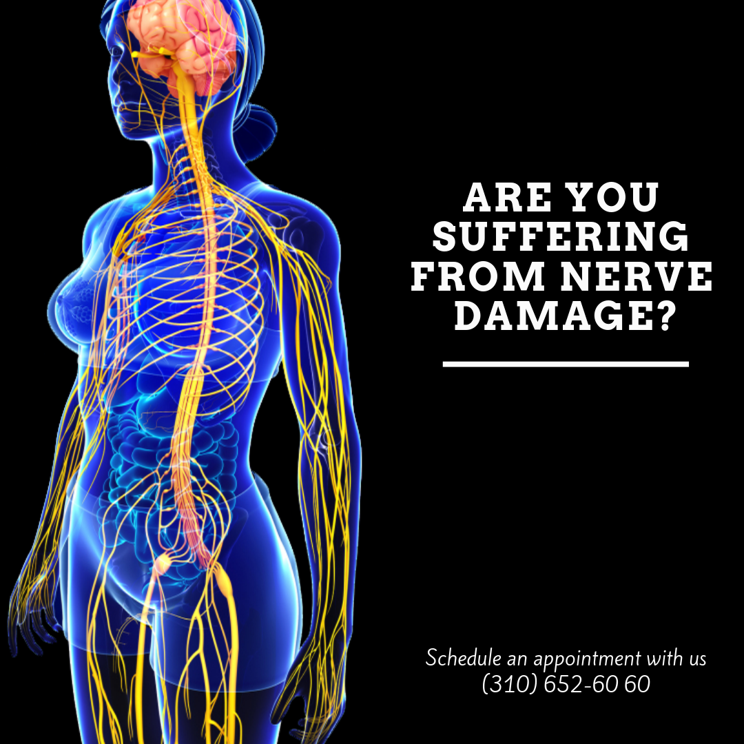 Are you experiencing any tingling sensations, numbness or weakness in your arms or legs? Look no further. At California Sports & Rehab we will help diagnose and guide you to recovery.