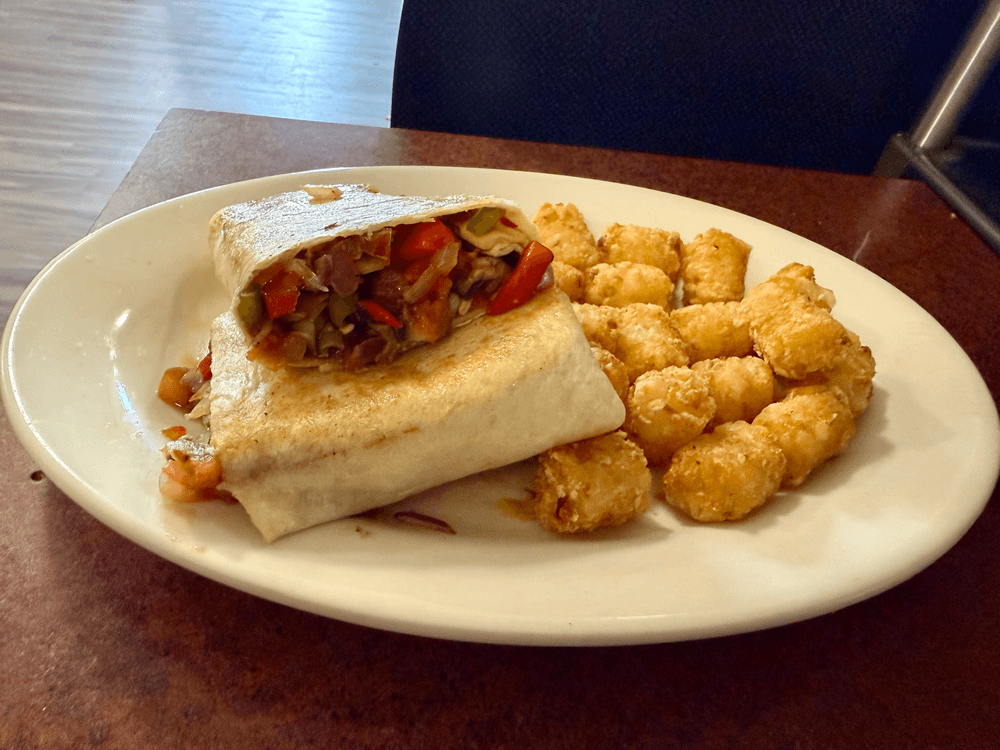 Veggie Stir Fry Wrap