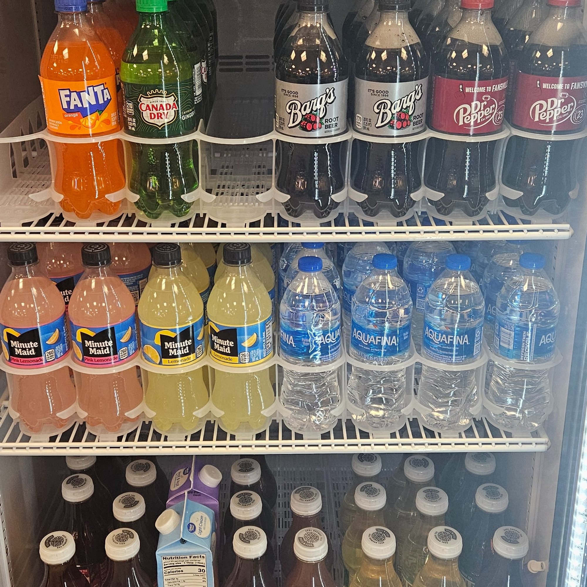 Bottled Sodas and Teas