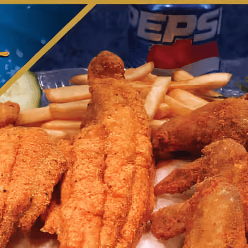 Fish Dinner Combo- Fish Dinner with Fountain Drink
