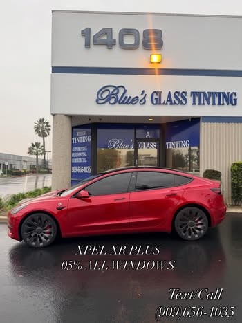 Blues Glass Tinting Image