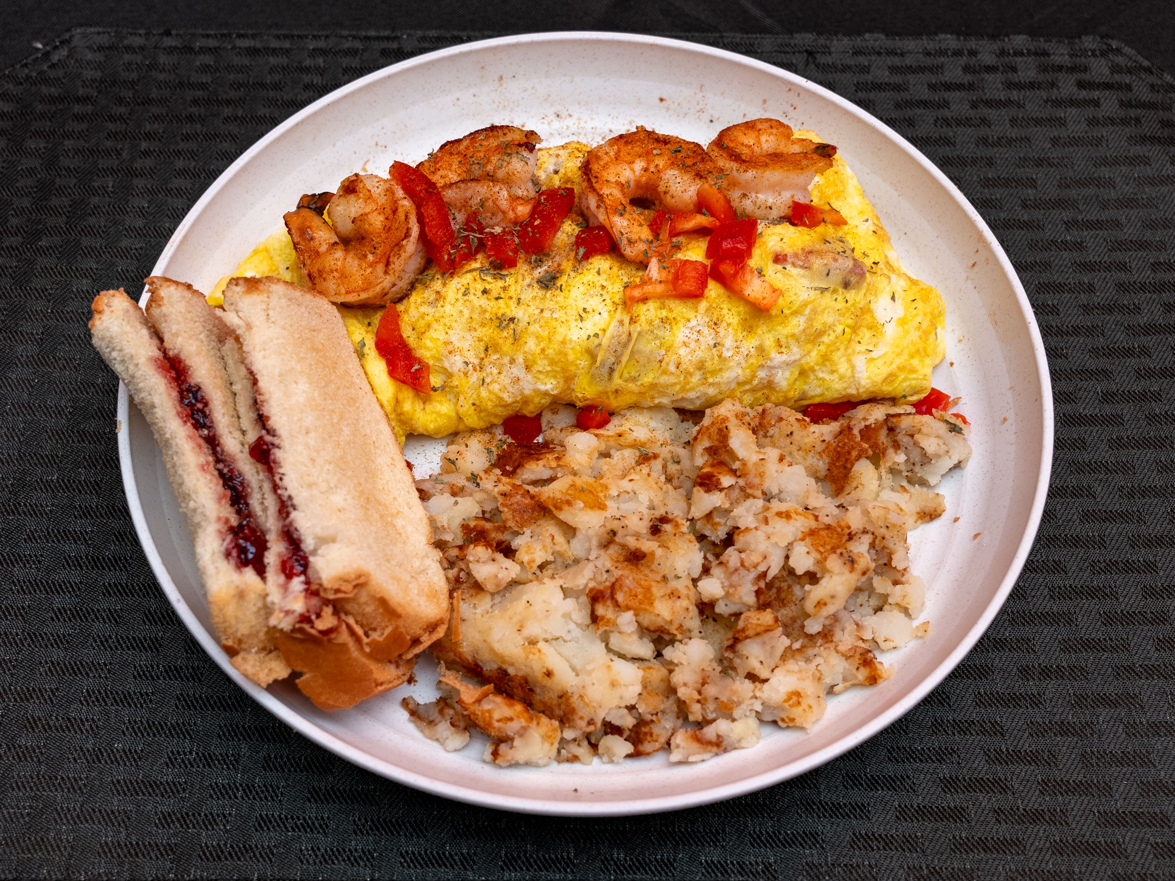 Seafood Omelet