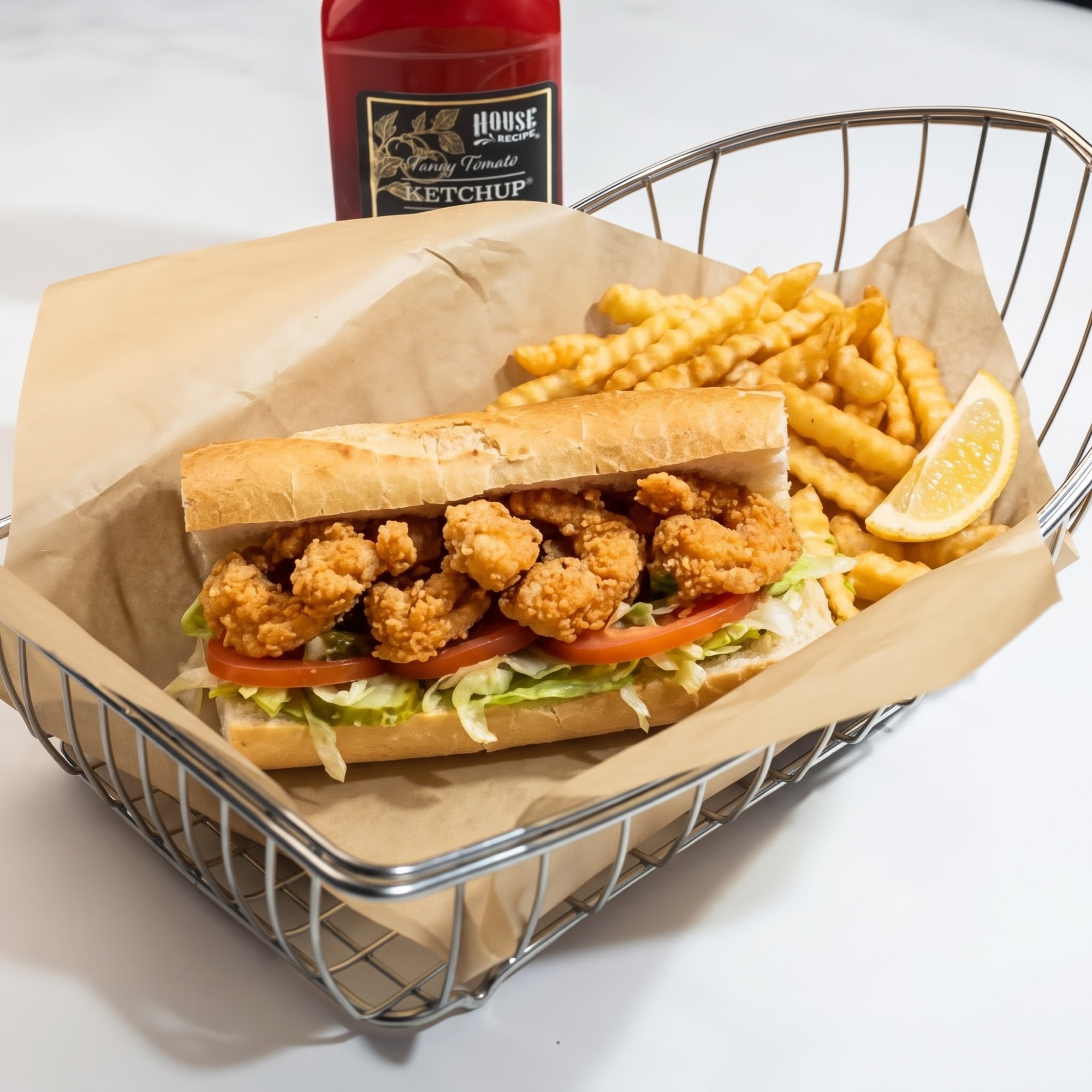 Seafood Po' Boy