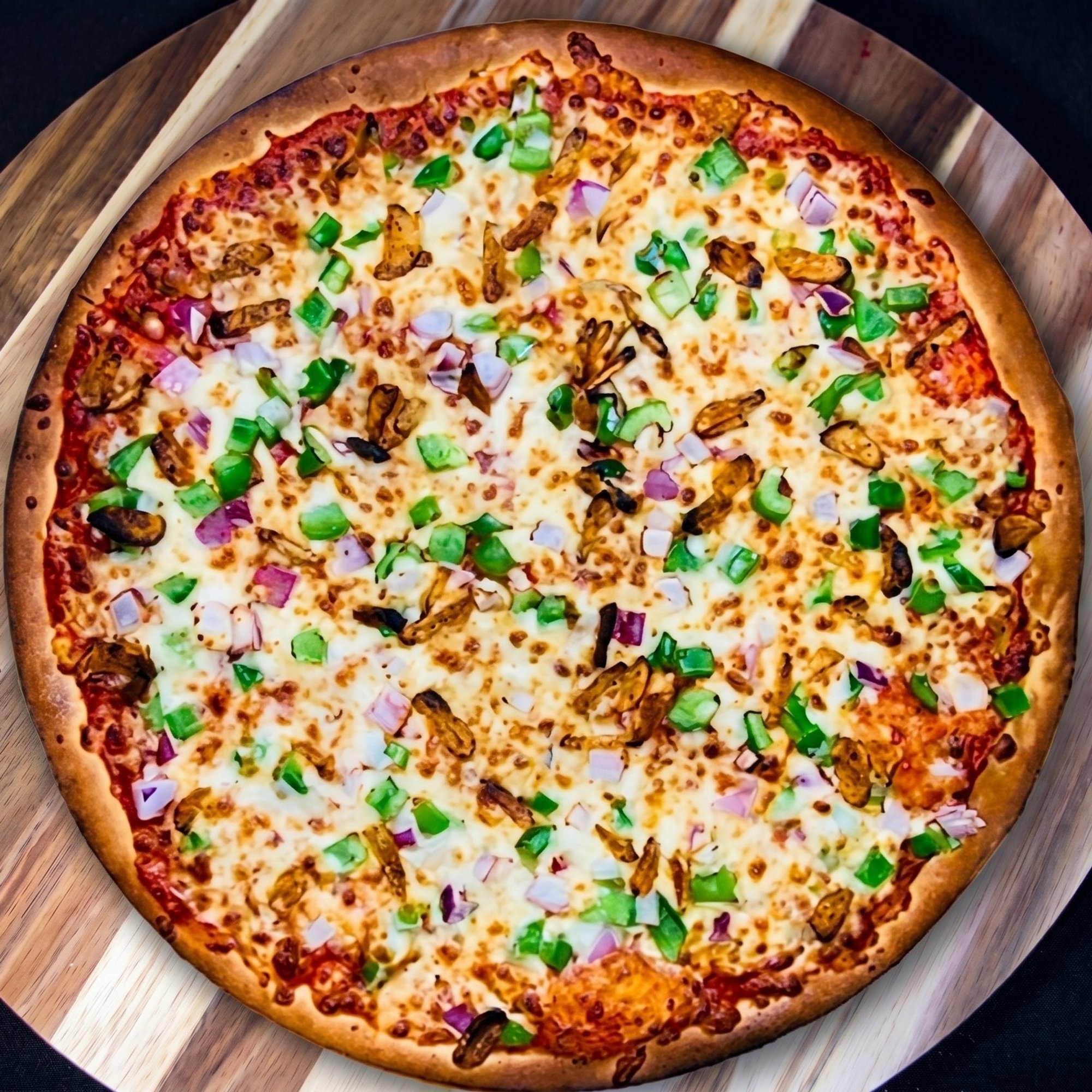 Garlic Veggie Pizza