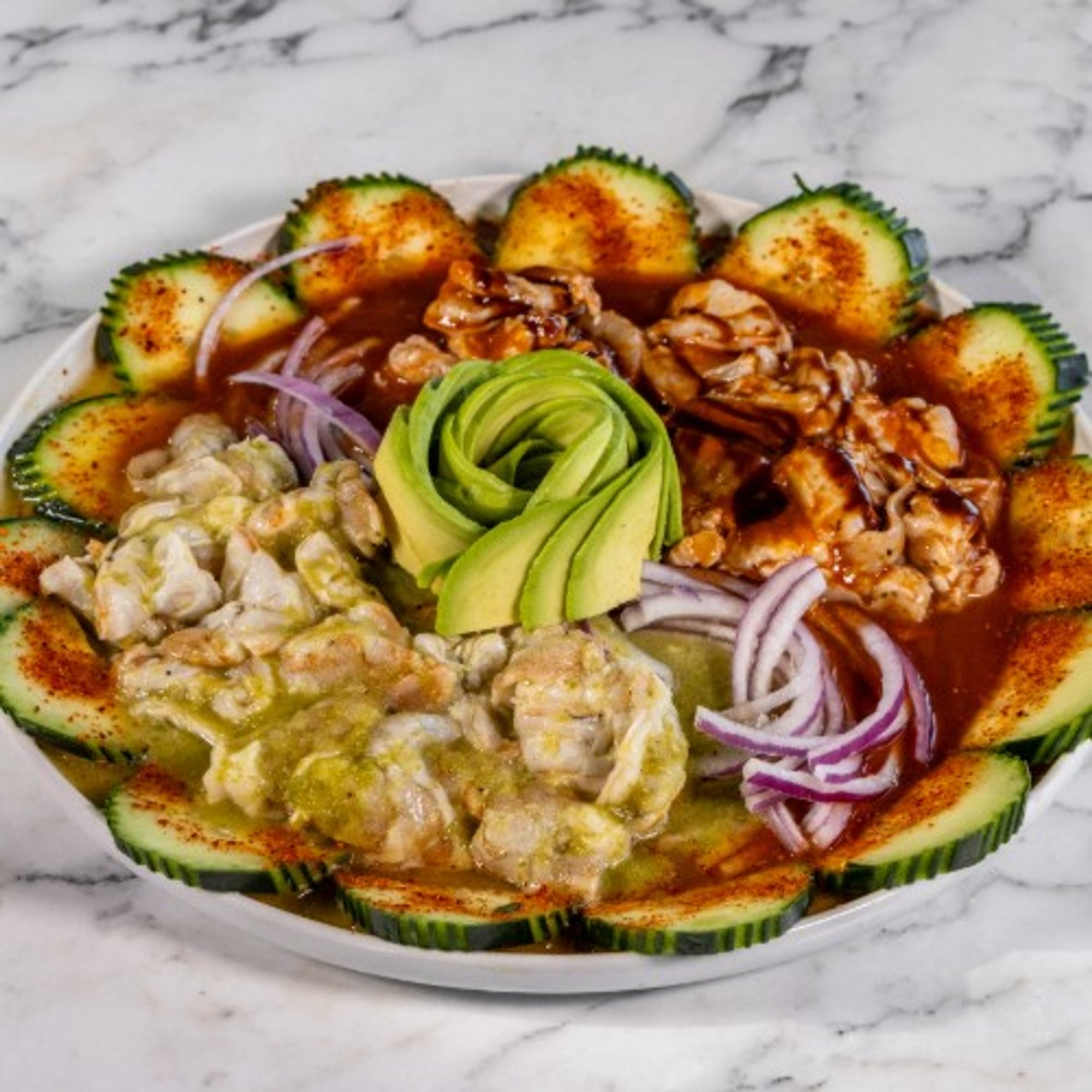 Aguachile Mixto / Mixed Aguachile