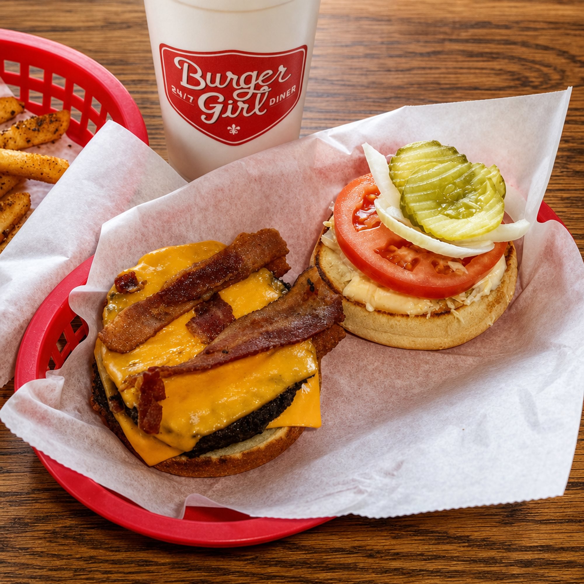 Dan's Double Up Burger