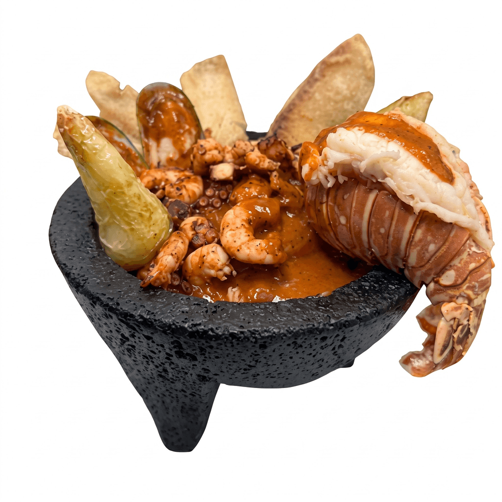 Bennys Seafood Molcajete