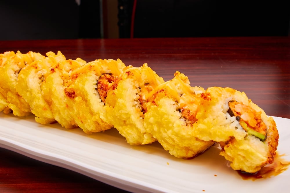 Golden Spicy Tuna Roll (9PCS)