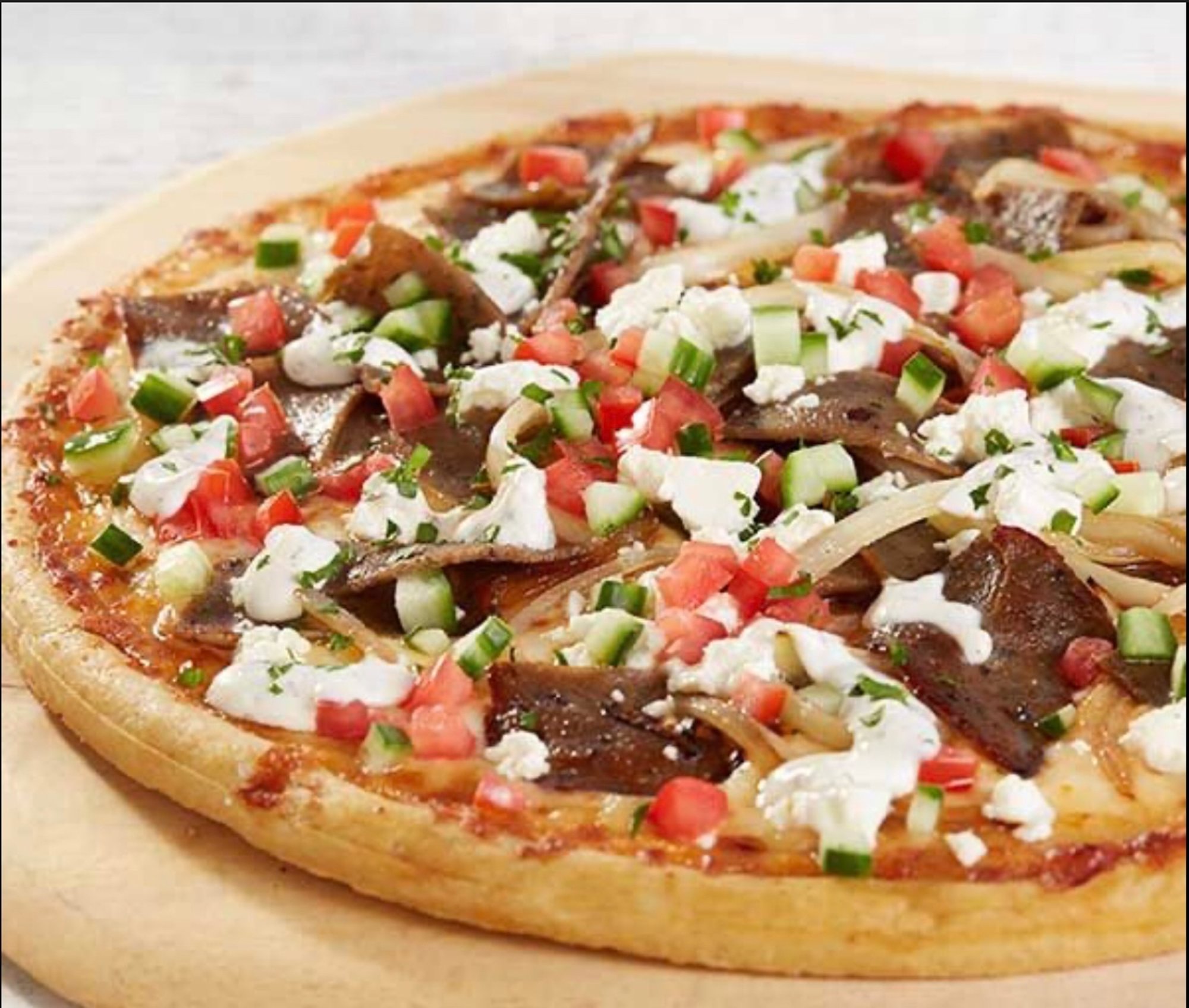 Greek Gyro Pizza