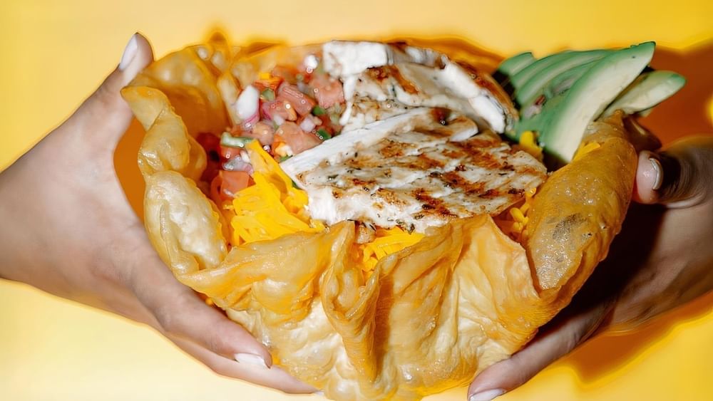 Chicken Taco Salad Bowl