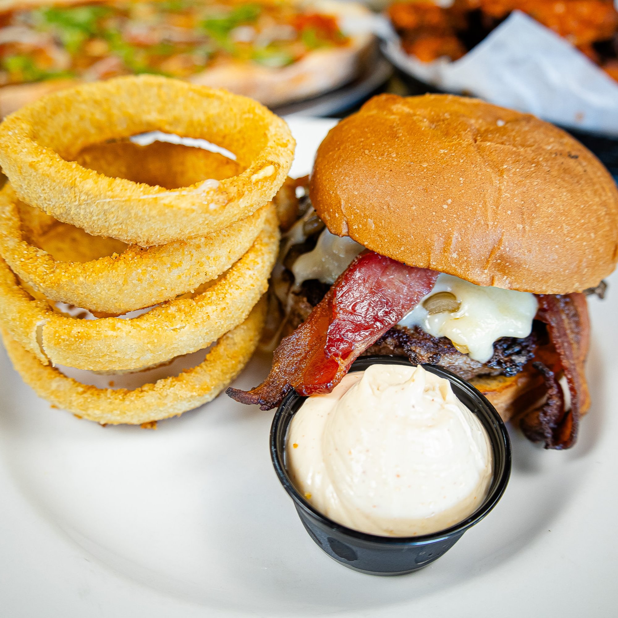 The Rusty Onion Burger