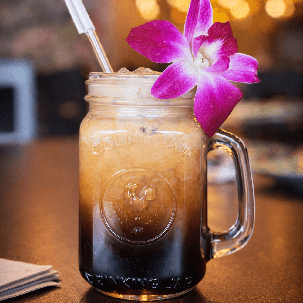 Thai ice coffee