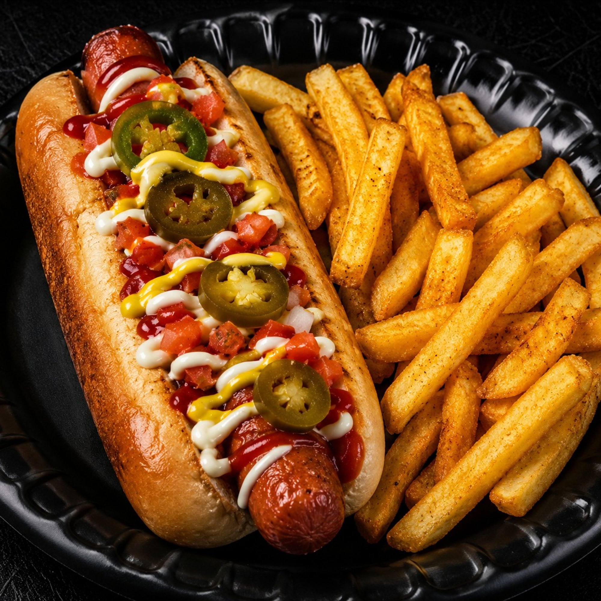 The Works Hot Dog