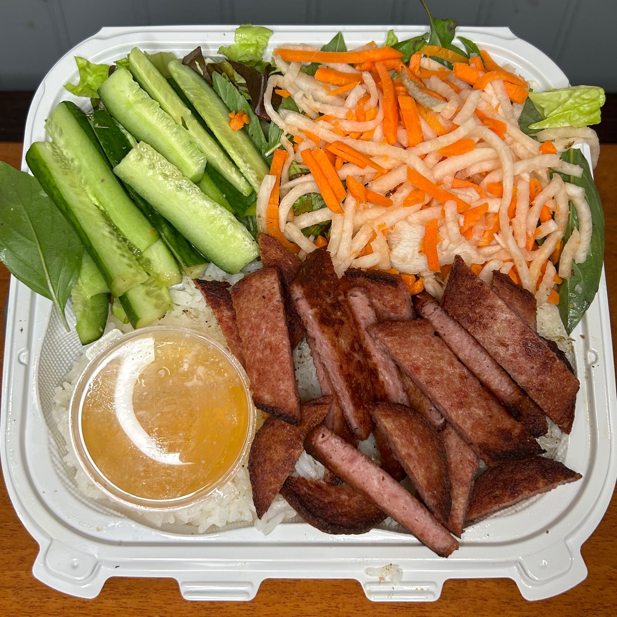 Spam Rice Bowl