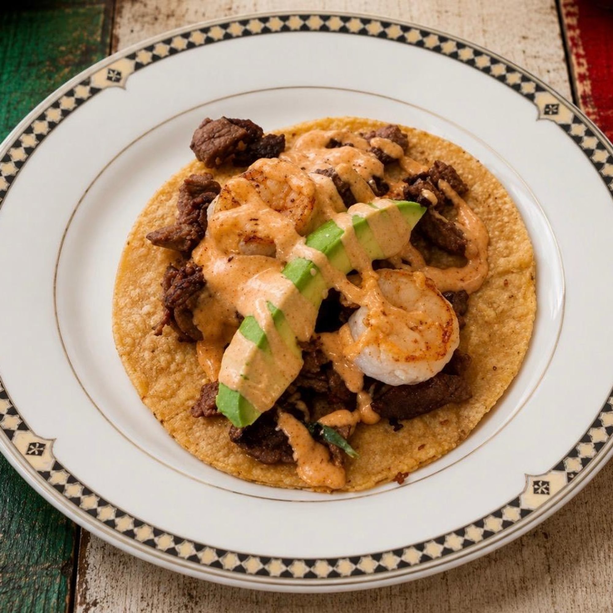 Mar y Tierra Taco