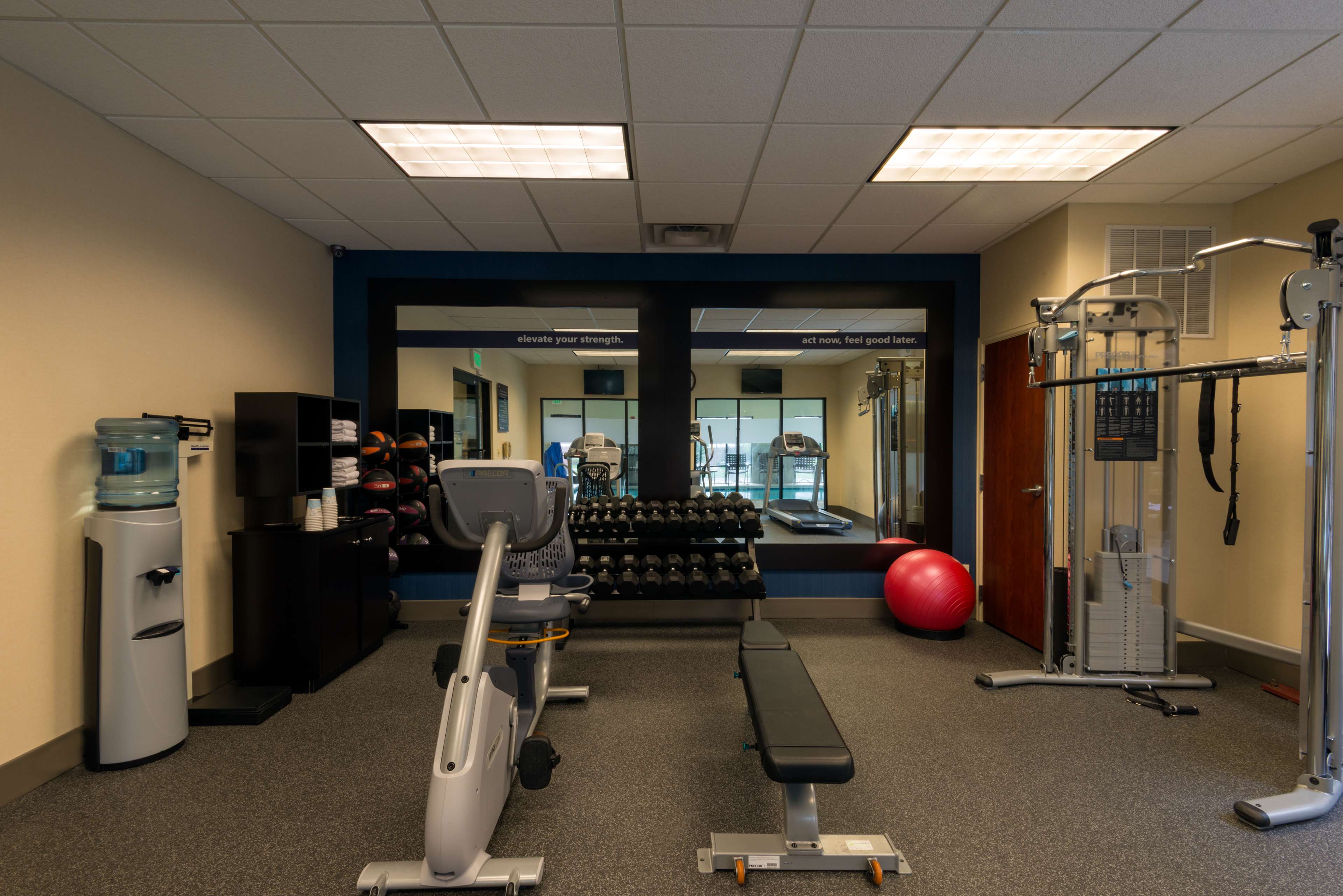 Health club  fitness center  gym