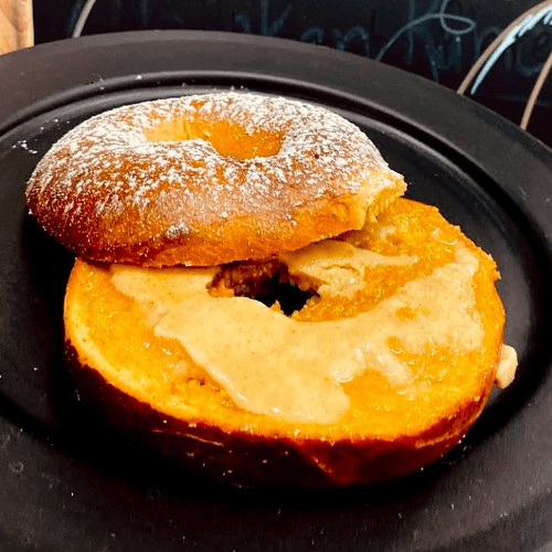 Bagel with Butter Spreads