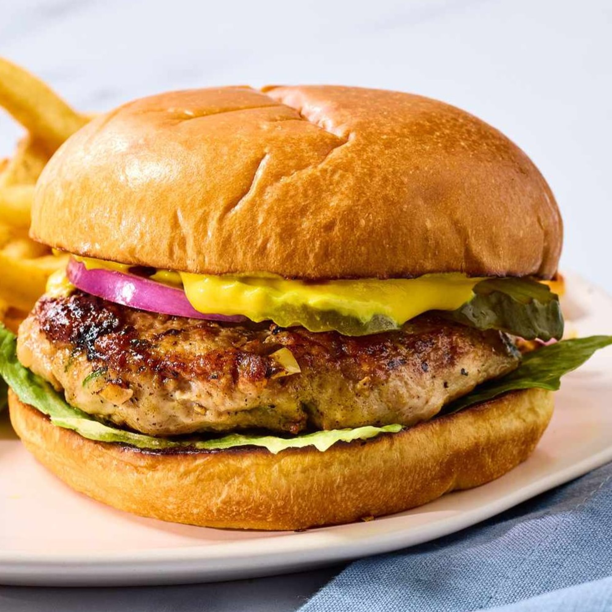 Turkey Burger Sandwich