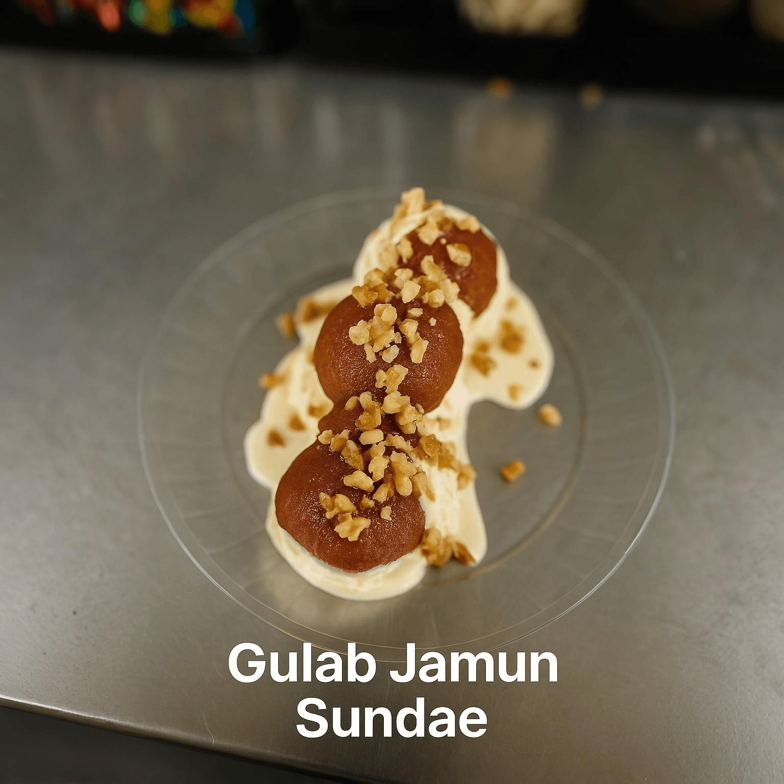 Gulab Jamun Sundae