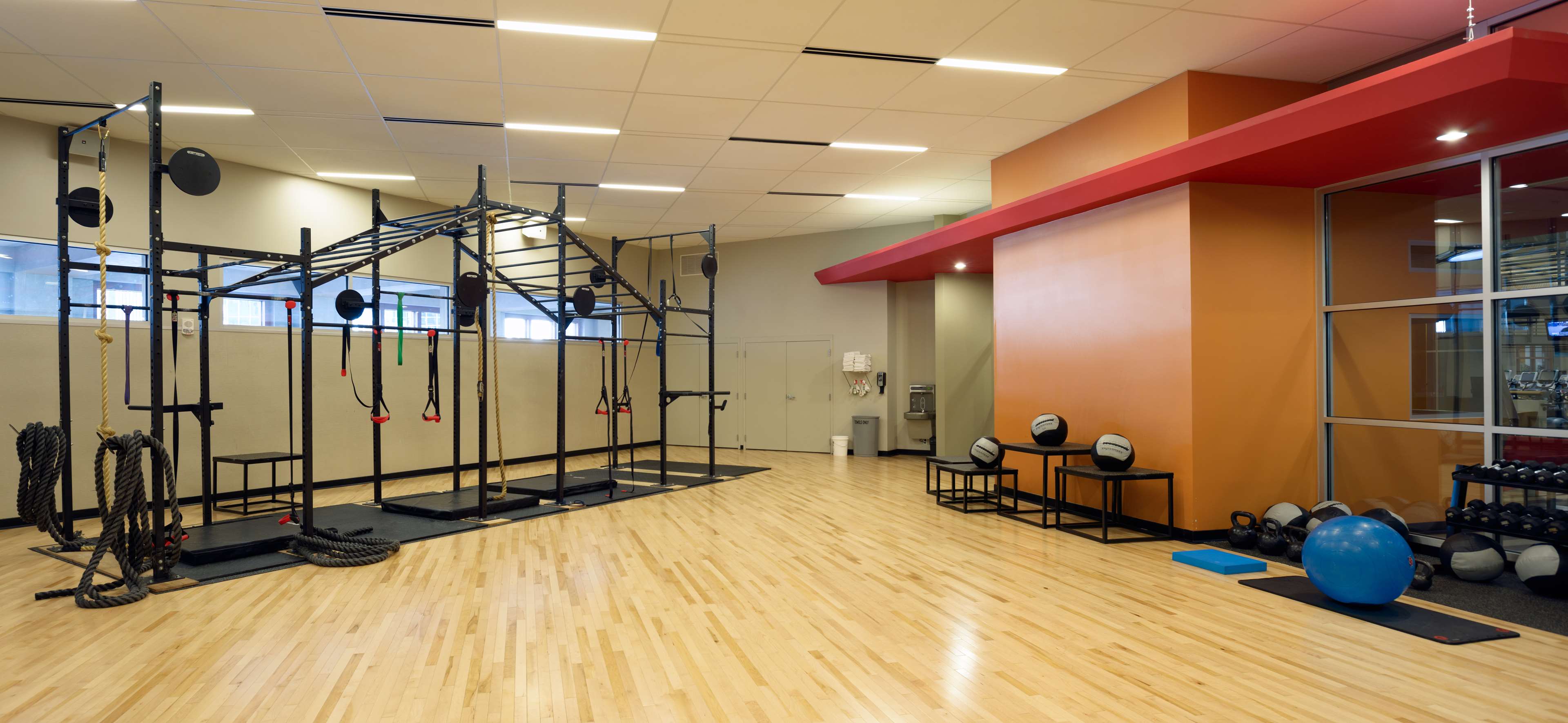 Health club  fitness center  gym