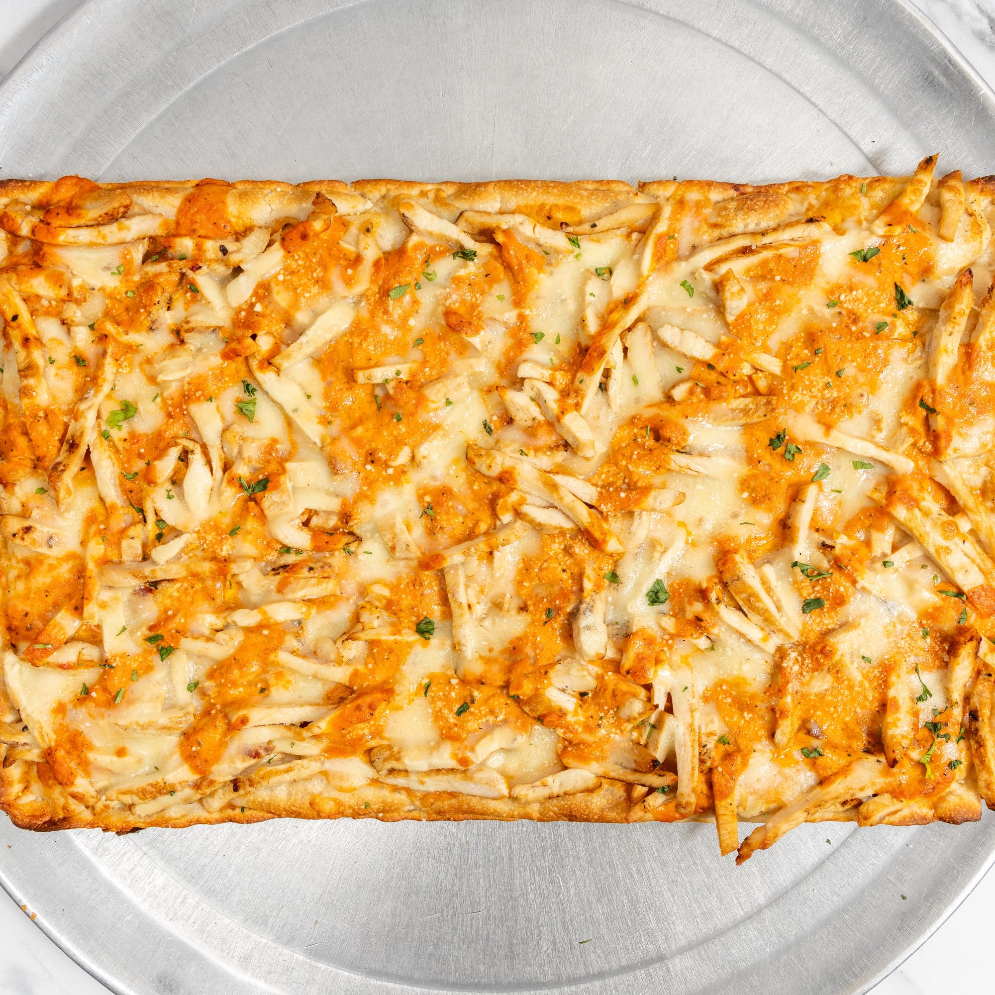 Chicken Vodka Grandma Square Pizza