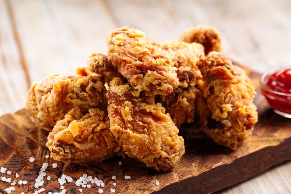 Fried Chicken Wings Platter