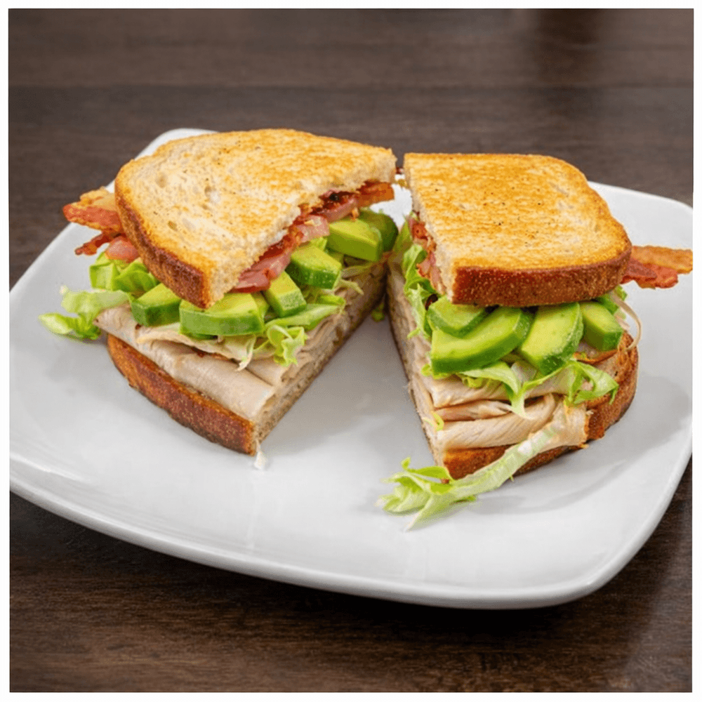 Avocado Turkey BLT Cold Sandwich