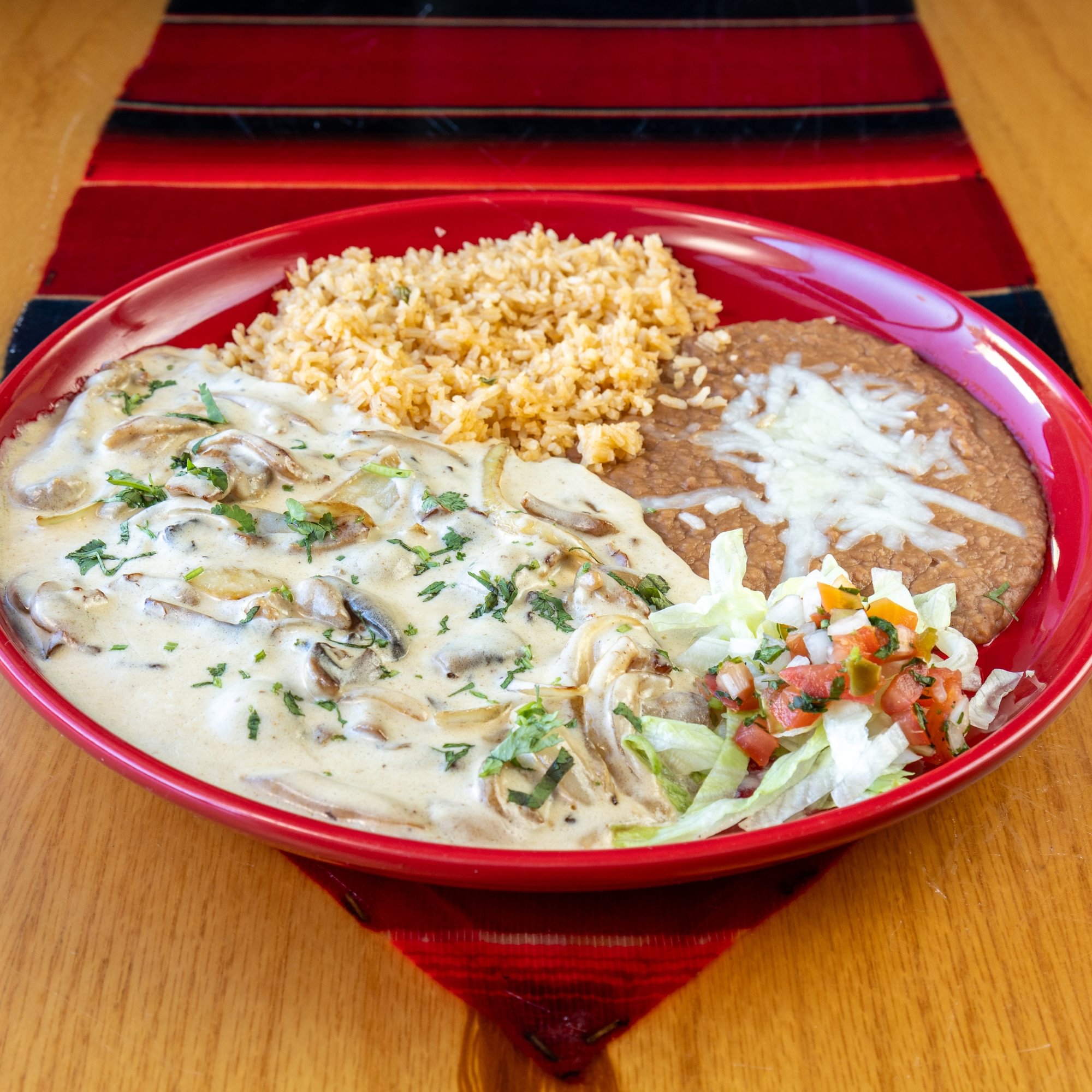Pollo a la Crema