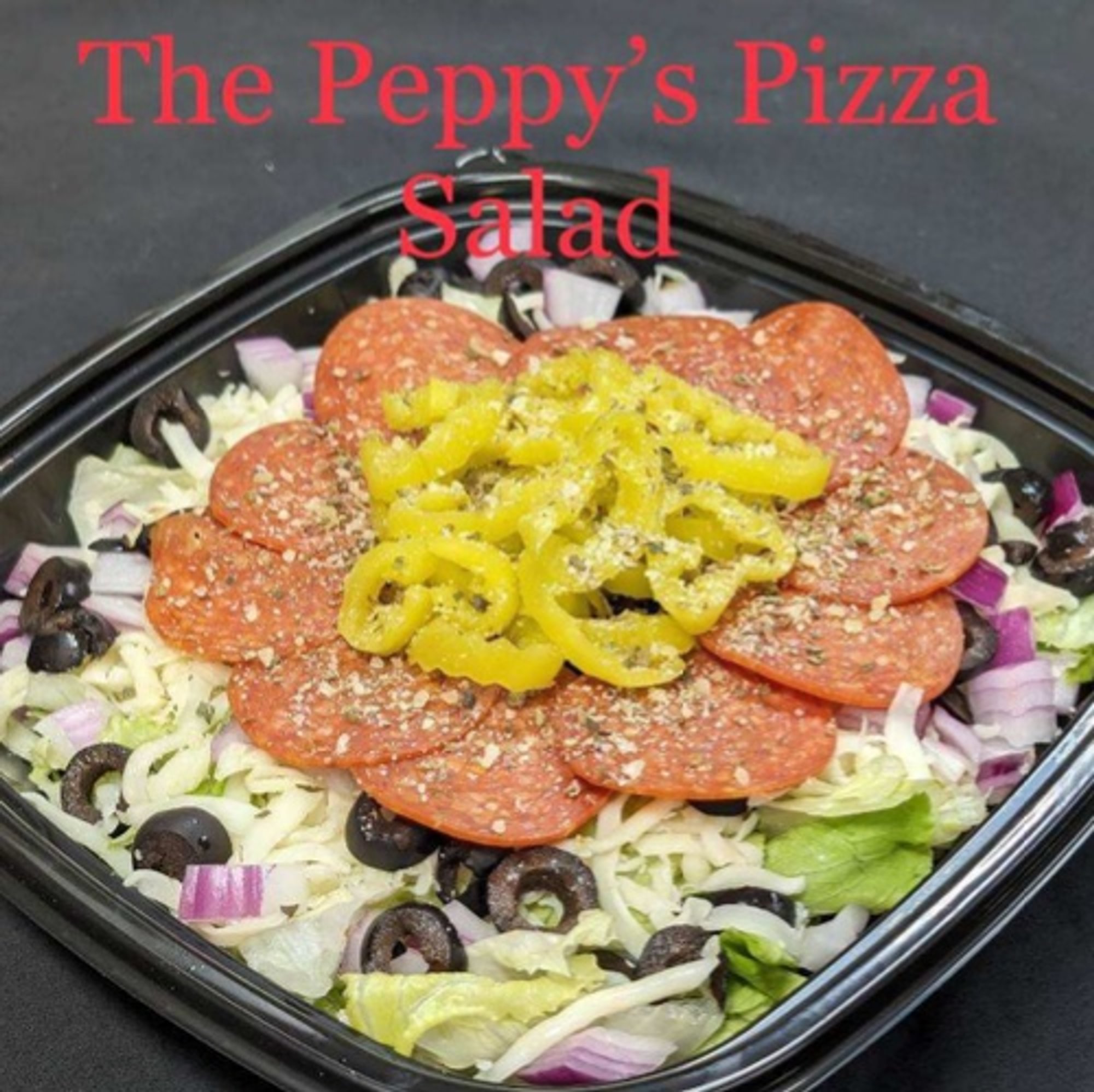 The Peppy’s Pizza Salad