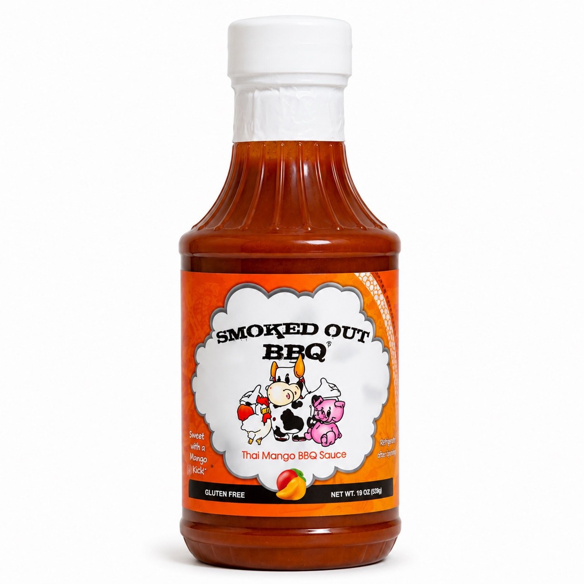 Thai Mango BBQ Sauce Bottle