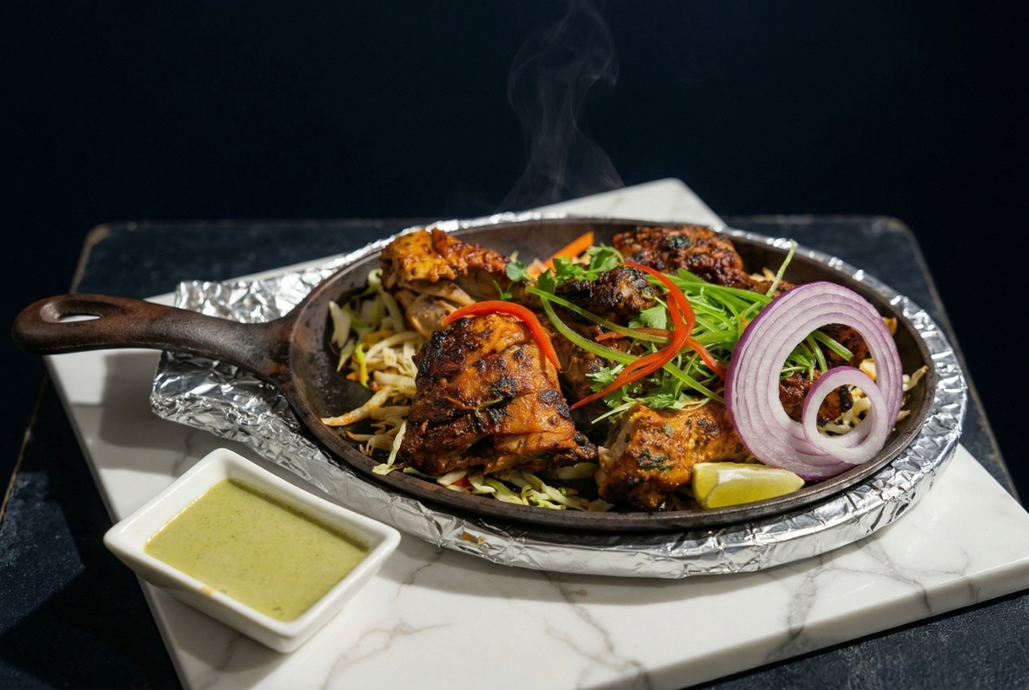 Tandoori Chicken Full (6 Pcs)