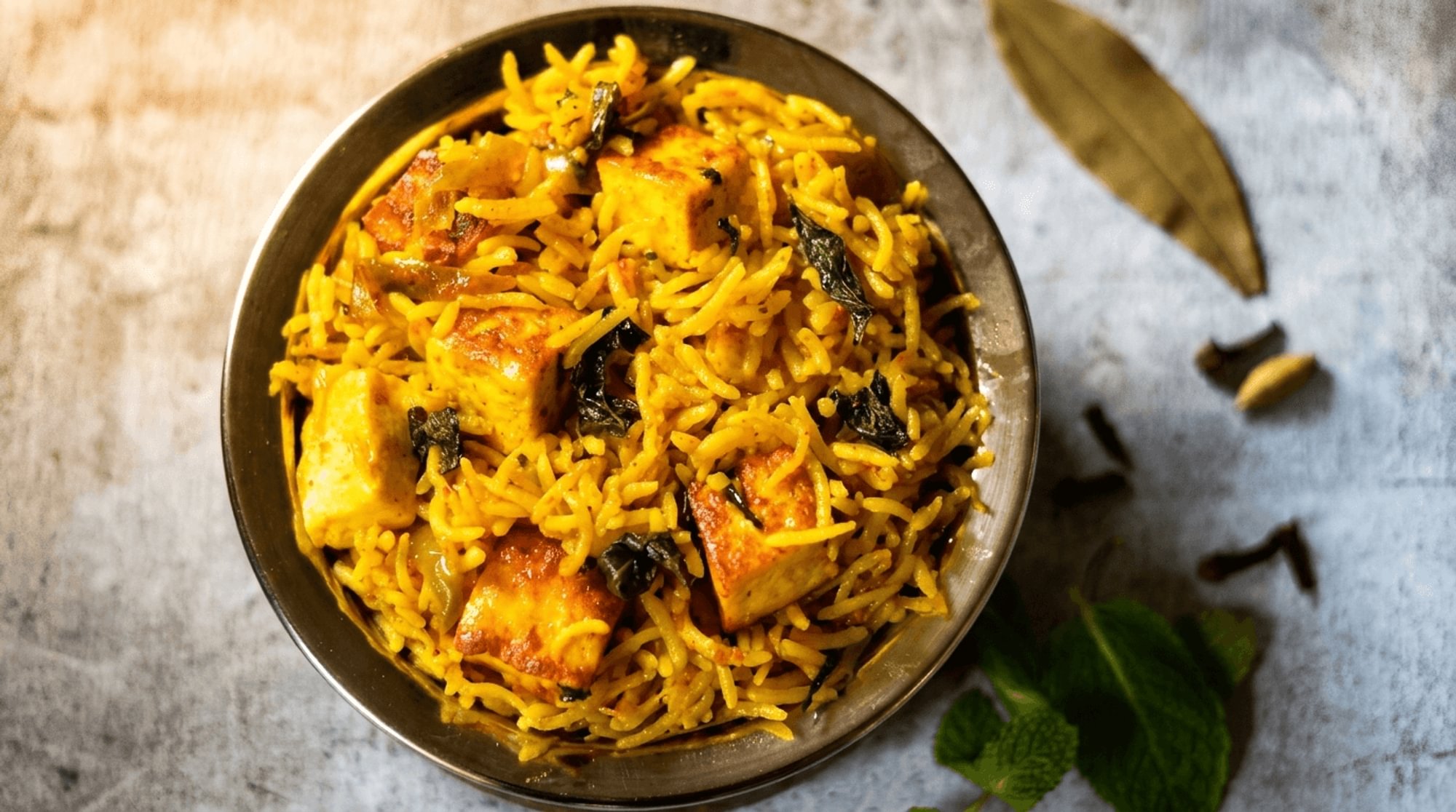 Paneer Fry Biryani