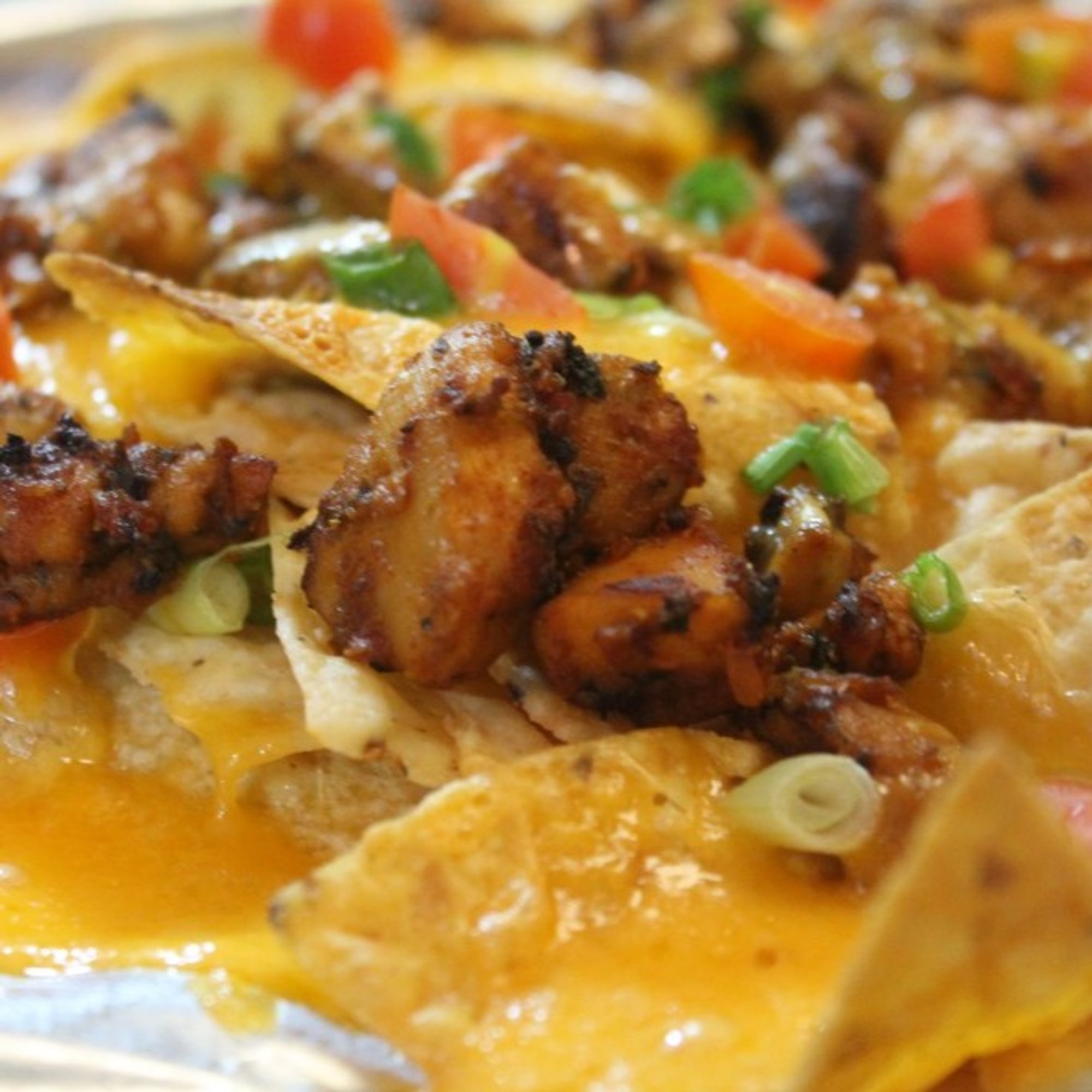 Blackened Chicken Nachos