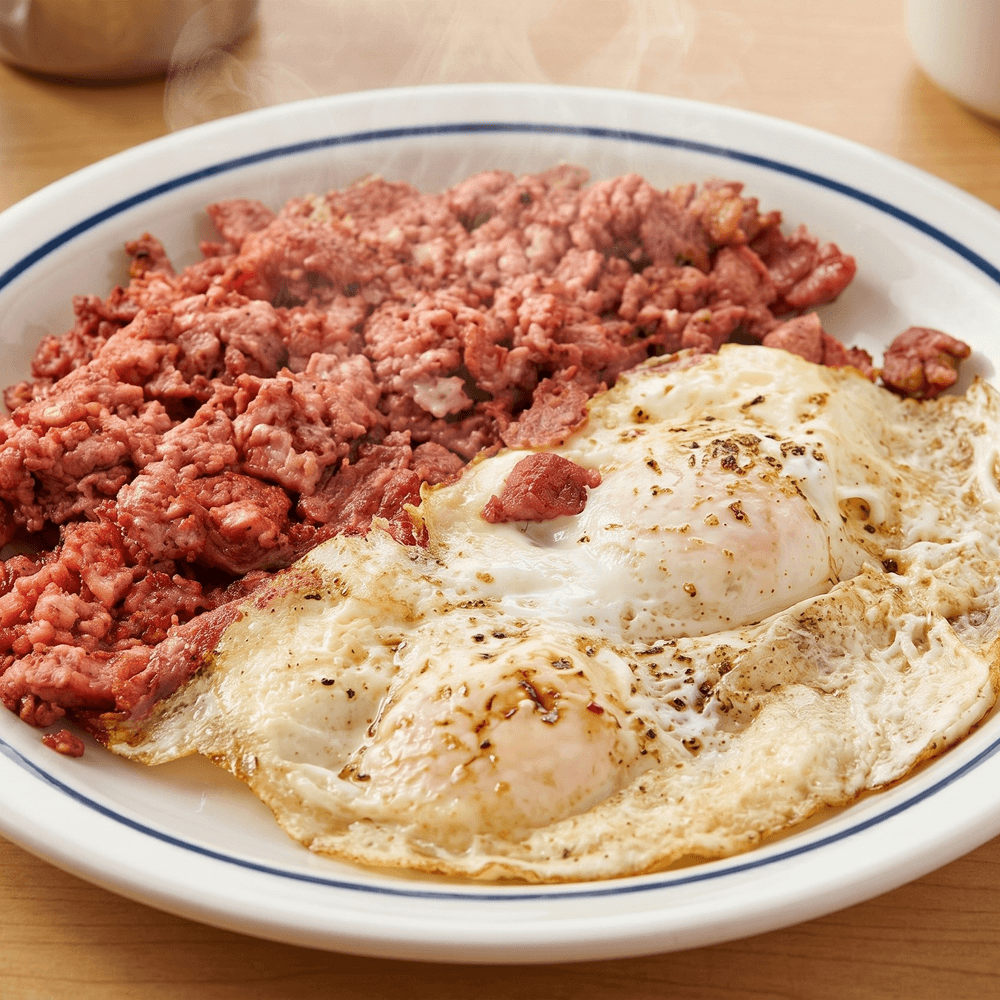 Corned Beef Hash & Eggs