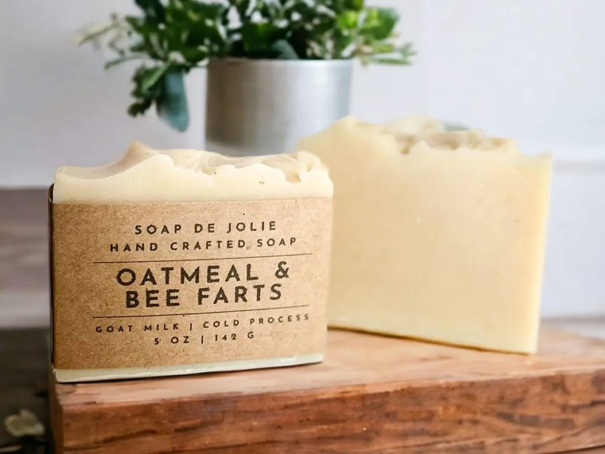 Oatmeal and Bee Farts Cold Process Soap