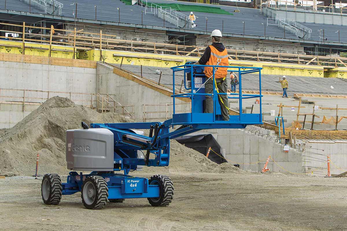 Genie Z45/25Rt - 15.97M (52.39Ft) Hybrid Articulating Boom Lift