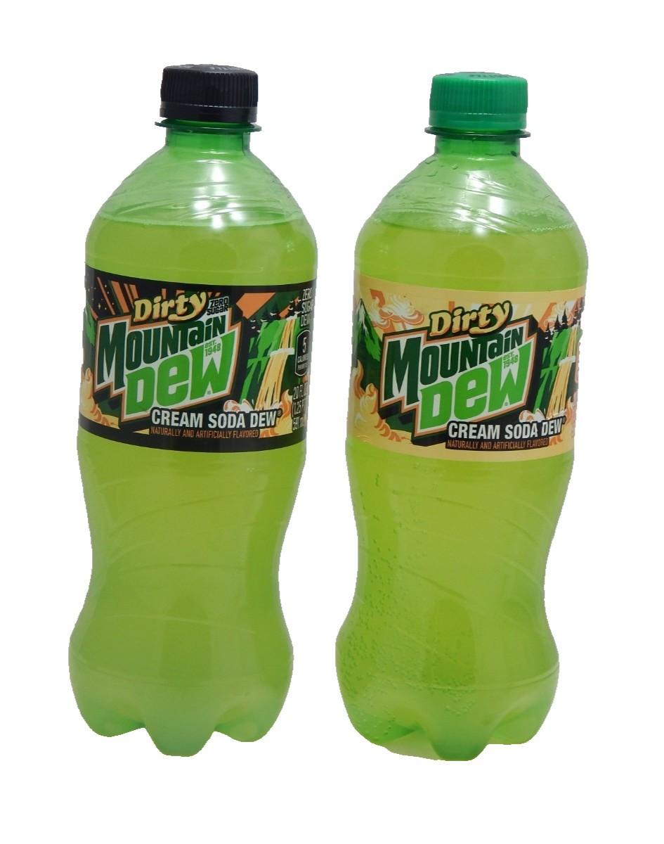 Dirty Mountain Dew Cream Soda Dew 20oz 