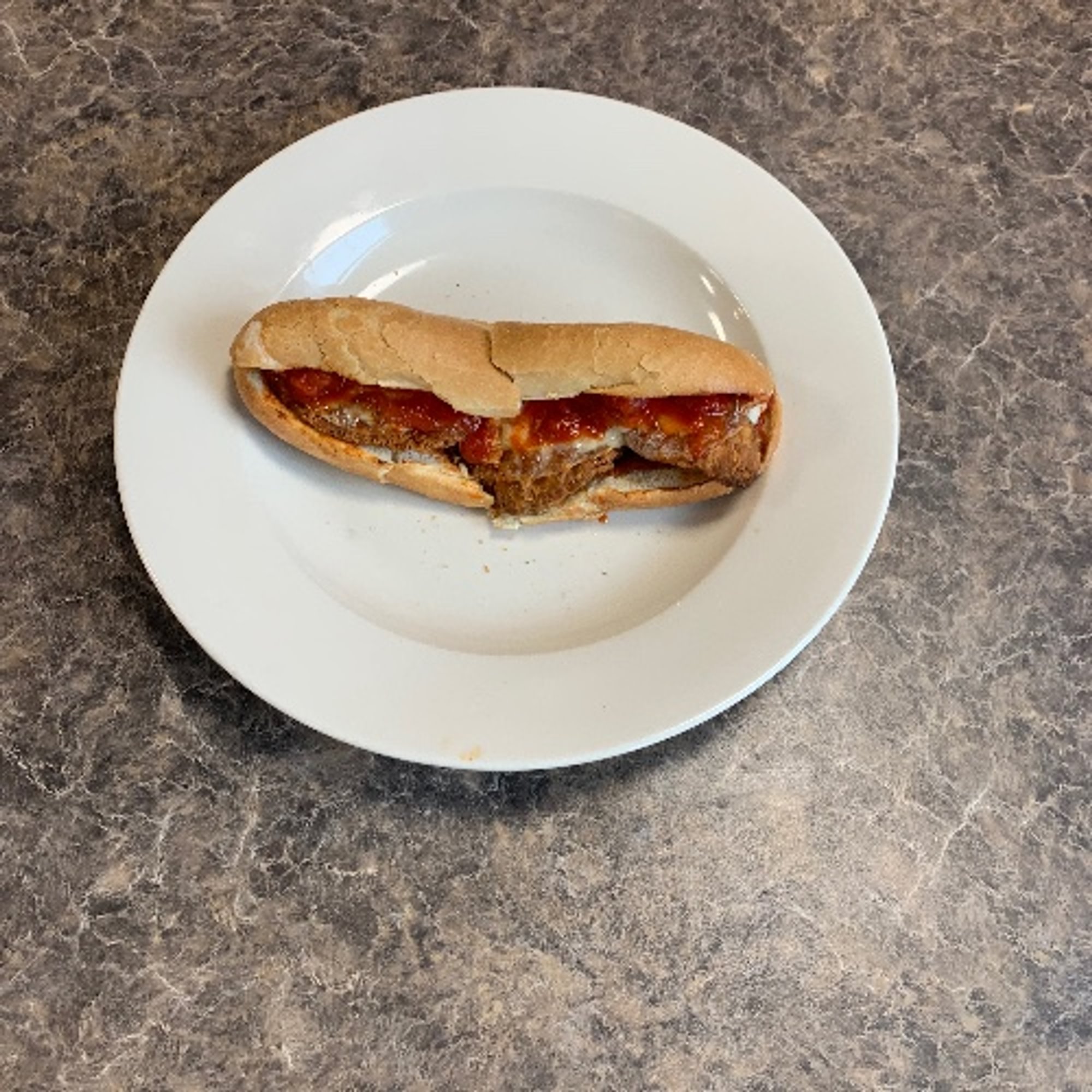 Small Chicken Cutlet Parm Style Sub