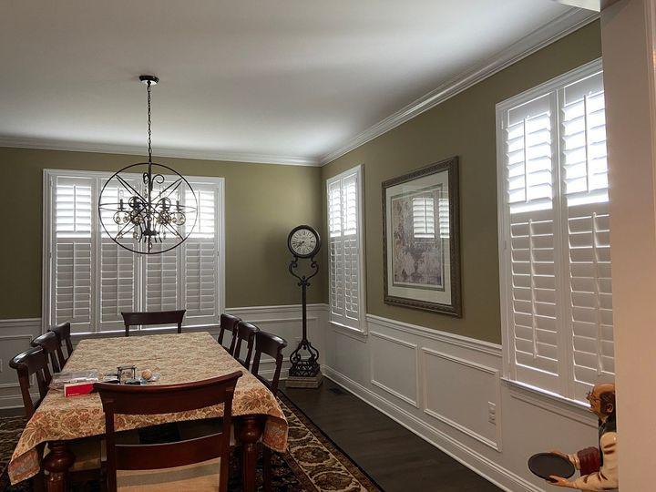 Beautiful window treatments call for flawless installation, and our expert team is ready for any job! The Plantation Shutters in this Annandale, NJ dining room are just another example of a job well done.  BudgetBlindsPhillipsburg  PlantationShutters  AnnandaleNJ  FreeConsultation