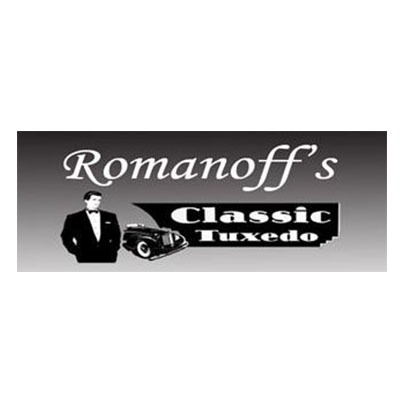 Romanoff&apos;s Classic Tuxedos Logo