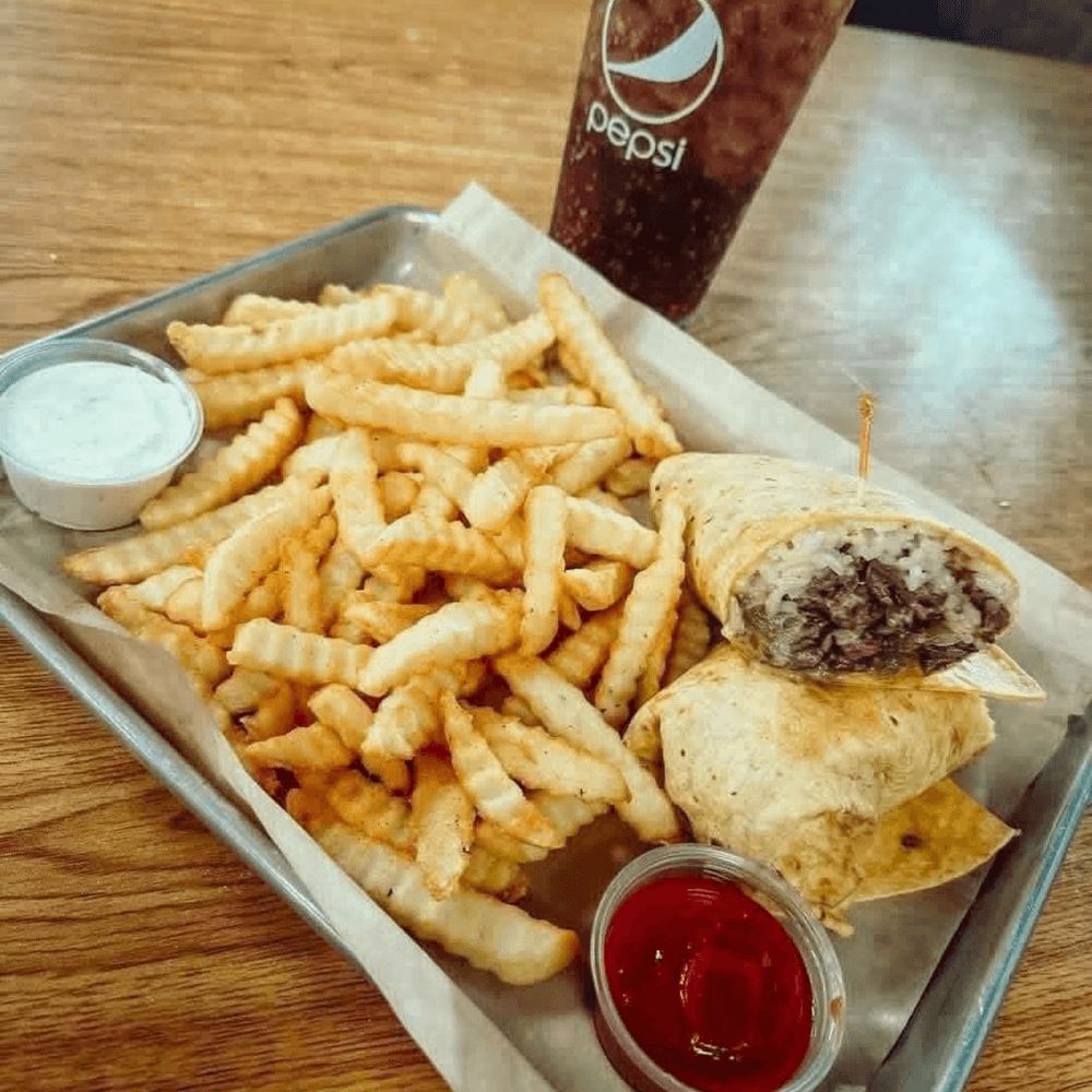 Steak Wrap Combo