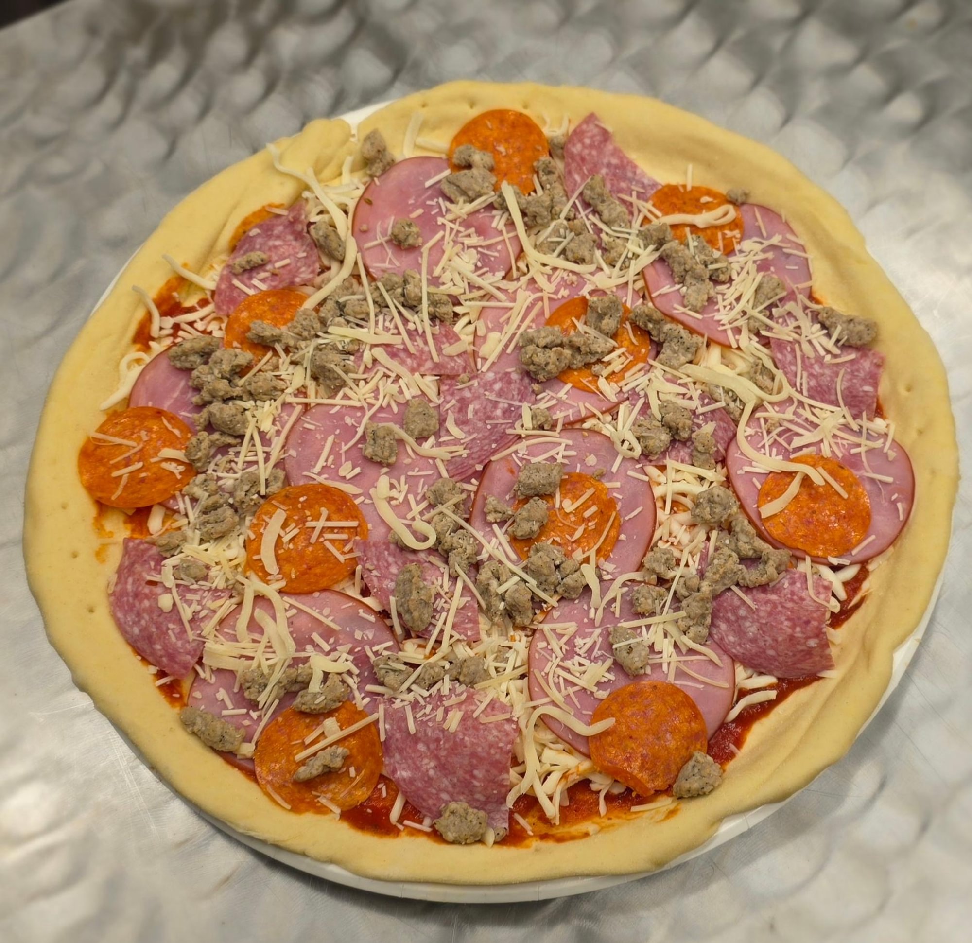 Miner's Meat Lovers Pizza