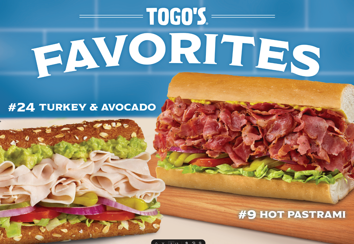 TOGO'S Sandwiches Image