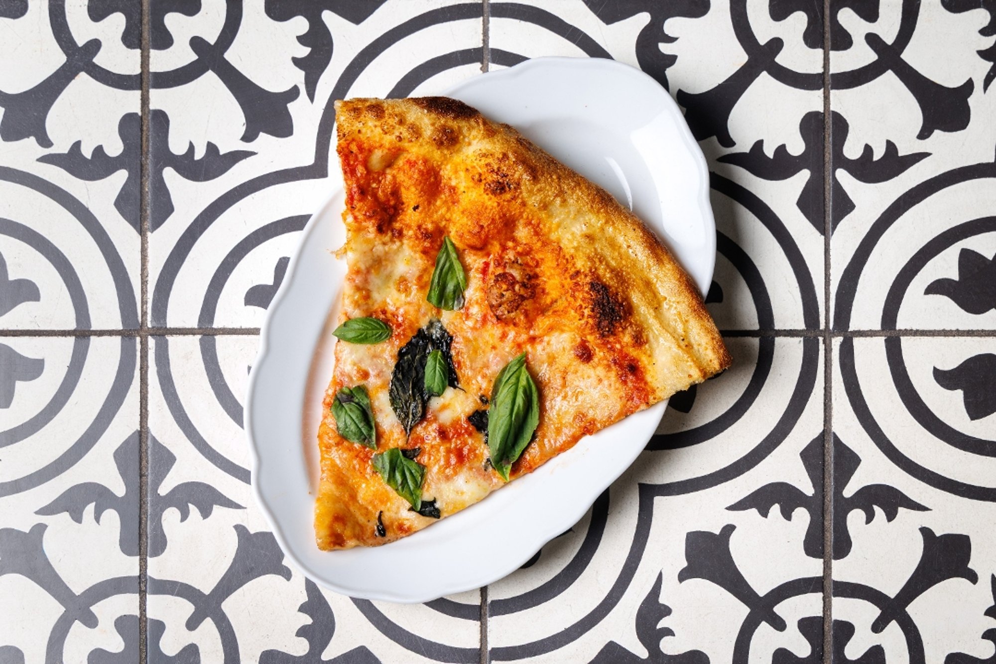 NY Margherita Slice