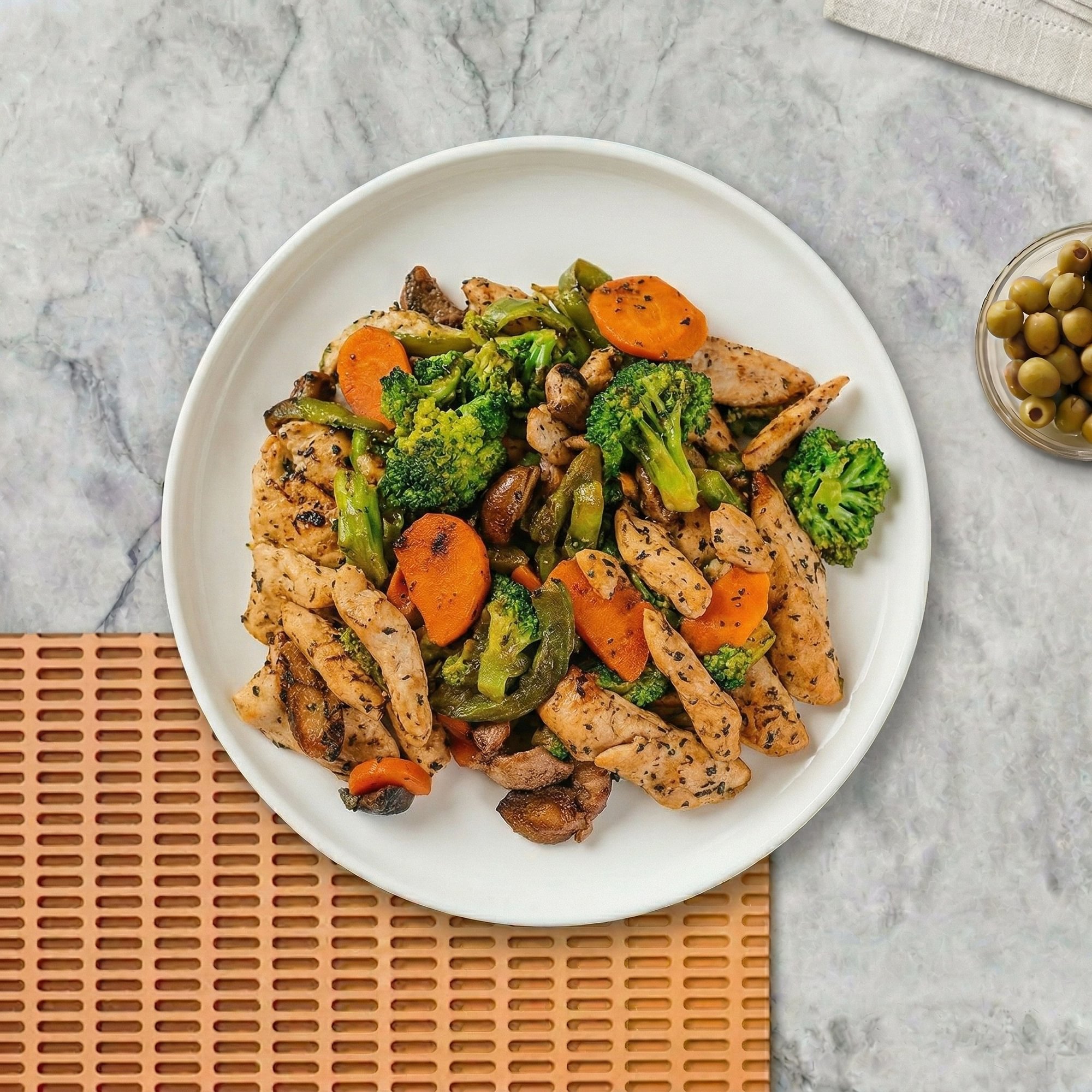 Grilled Chicken & Veggies