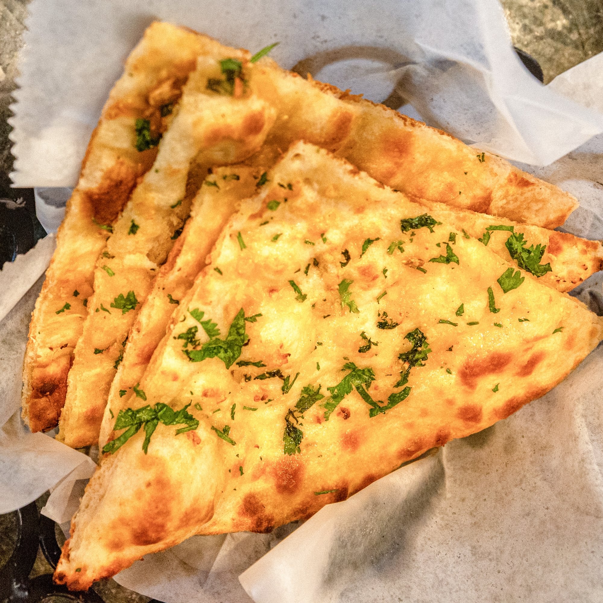 Chili Cheese Garlic Naan