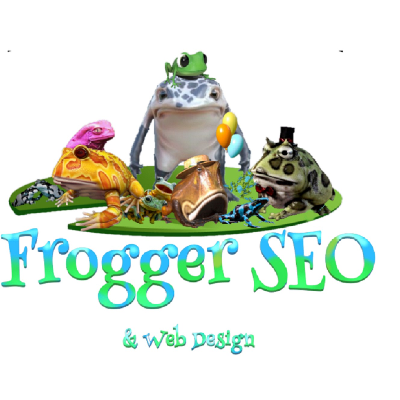 Frogger SEO & Web Design Logo